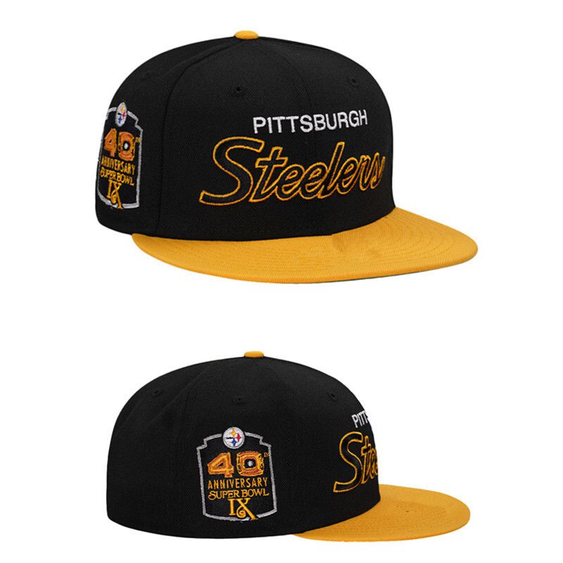2025 NFL Pittsburgh Steelers Hat style TX 02->->Sports Caps